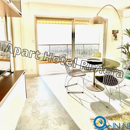 Apartment Riviera - Terrasse Nicerama 2 - Sea View - Vue Nice